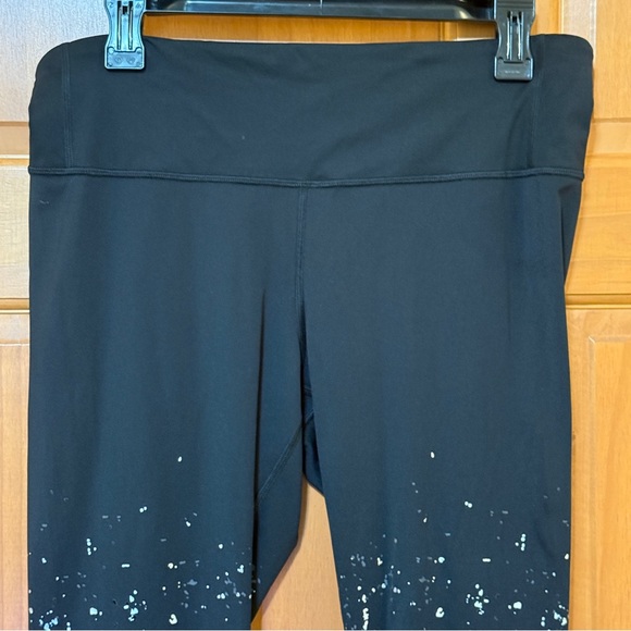 Lululemon Speed Wonder Tight in Speckle Shine Black Deep Coal Silver Leggings - Picture 8 of 16